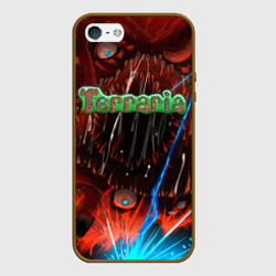 Чехол для iPhone 5/5S матовый Terraria