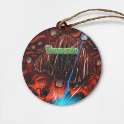 Деревянная игрушка круг Terraria