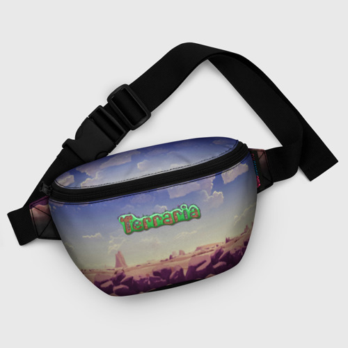 Поясная сумка 3D с принтом World Terraria, фото #5