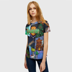 Женская футболка 3D Terraria коллаж с боссами - фото 2