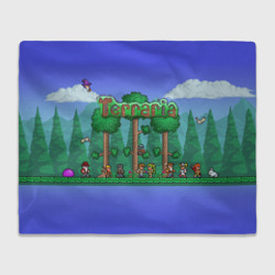 Плед 3D Terraria forest