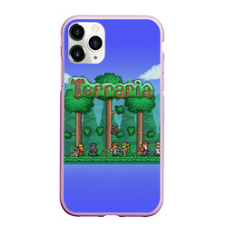 Чехол для iPhone 11 Pro Max матовый Terraria forest