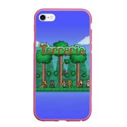 Чехол для iPhone 6/6S матовый Terraria forest