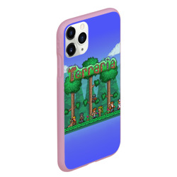 Чехол для iPhone 11 Pro Max матовый Terraria forest - фото 2