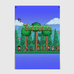 Постер Terraria forest