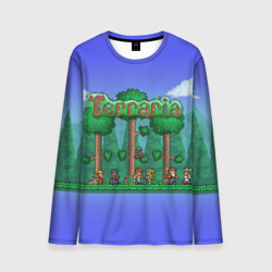 Мужской лонгслив 3D Terraria forest