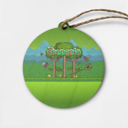 Деревянная игрушка круг Terraria