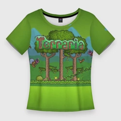 Женская футболка 3D Slim Terraria