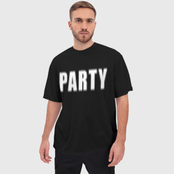 Мужская футболка oversize 3D Party hard - фото 2