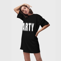 Платье-футболка 3D Party hard - фото 2