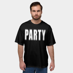 Мужская футболка oversize 3D Party hard - фото 2