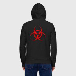 Мужская толстовка на молнии хлопок Biohazard - фото 2