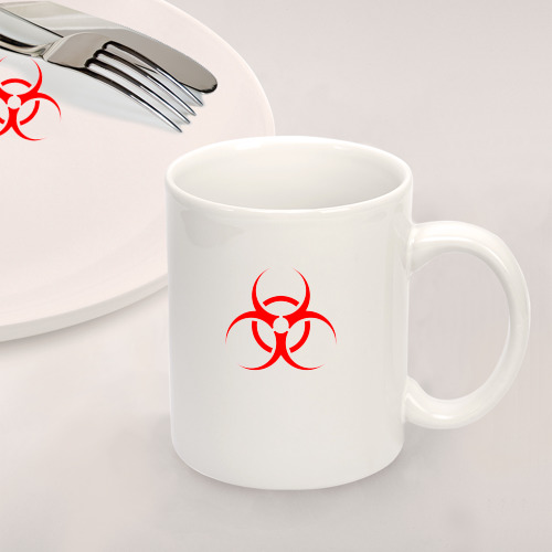Набор: тарелка + кружка Biohazard - фото 2