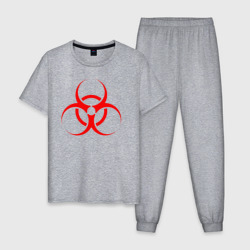 Мужская пижама хлопок Biohazard