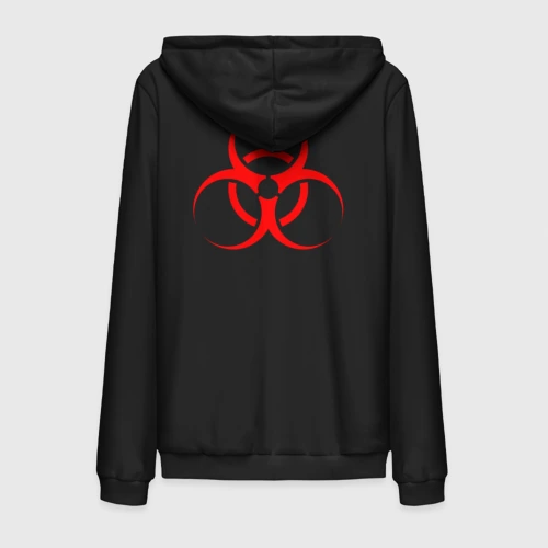 Мужская толстовка на молнии хлопок Biohazard