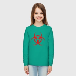 Детский лонгслив хлопок Biohazard - фото 2