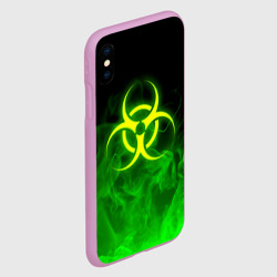 Чехол для iPhone XS Max матовый Biohazard - фото 2