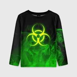 Детский лонгслив 3D Biohazard