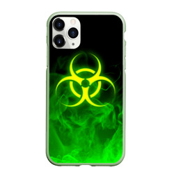 Чехол для iPhone 11 Pro матовый Biohazard