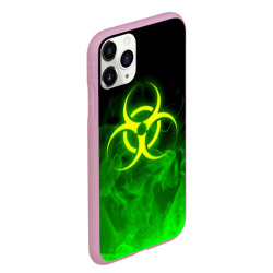 Чехол для iPhone 11 Pro Max матовый Biohazard - фото 2