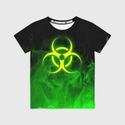 Детская футболка 3D Biohazard