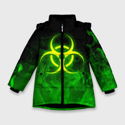 Зимняя куртка для девочек 3D Biohazard
