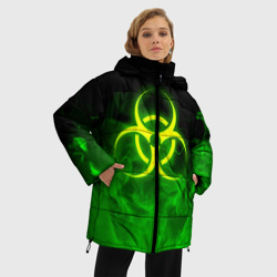 Женская зимняя куртка Oversize Biohazard - фото 2
