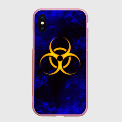 Чехол для iPhone XS Max матовый Biohazard
