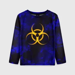 Детский лонгслив 3D Biohazard