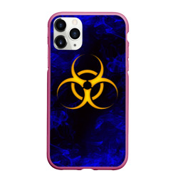 Чехол для iPhone 11 Pro Max матовый Biohazard