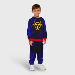 Детский костюм с толстовкой 3D Biohazard - фото 2