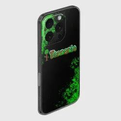 Чехол для iPhone 16 Pro Max силиконовый с защитой камеры Terraria - фото 2