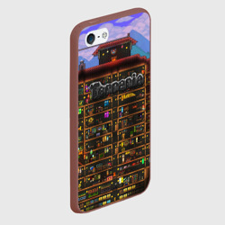 Чехол для iPhone 5/5S матовый Terraria - фото 2