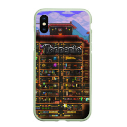 Чехол для iPhone XS Max матовый Terraria