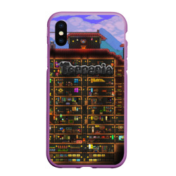 Чехол для iPhone XS Max матовый Terraria