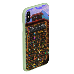 Чехол для iPhone XS Max матовый Terraria - фото 2