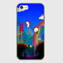 Чехол для iPhone 5/5S матовый Terraria game