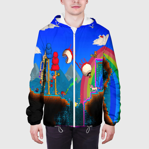Мужская куртка 3D Terraria game, цвет 3D печать - фото 4