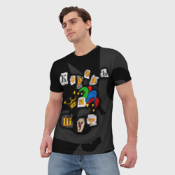 Мужская футболка 3D Король и Шут - фото 2