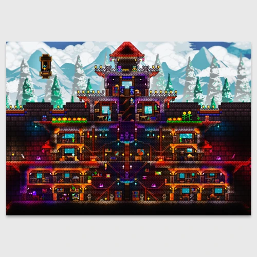 Поздравительная открытка Terraria