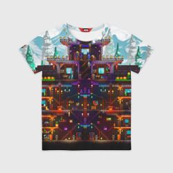 Детская футболка 3D Terraria