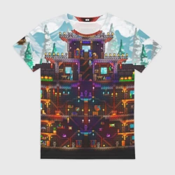 Женская футболка 3D Terraria