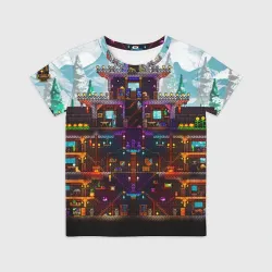 Детская футболка 3D Terraria