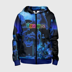 Детская толстовка 3D на молнии Terraria