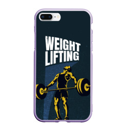 Чехол для iPhone 7Plus/8 Plus матовый Wheight lifting