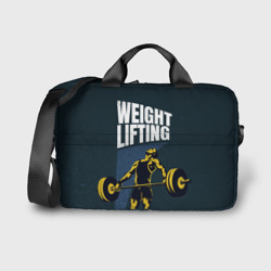 Сумка для ноутбука 3D Wheight lifting