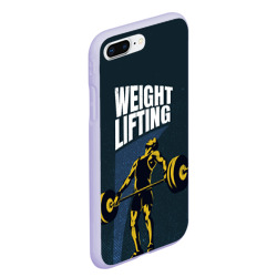 Чехол для iPhone 7Plus/8 Plus матовый Wheight lifting - фото 2