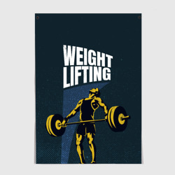 Постер Wheight lifting