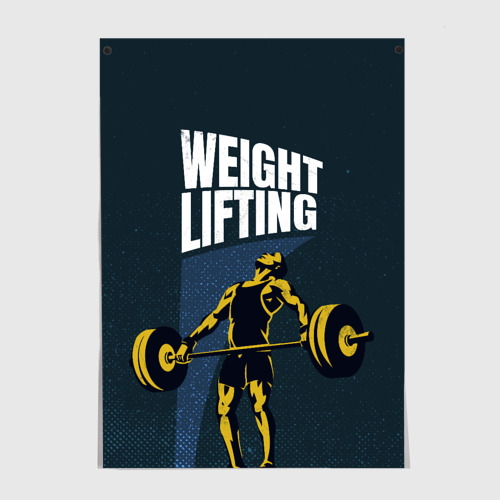 Постер Wheight lifting