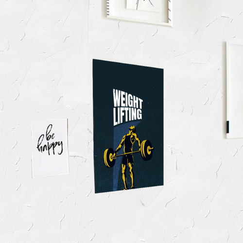 Постер Wheight lifting - фото 3